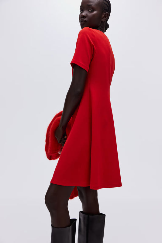 VESTIDO EN PUNTO ROMA