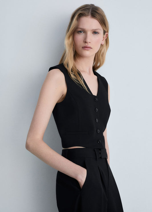 Chalecho Traje Crop