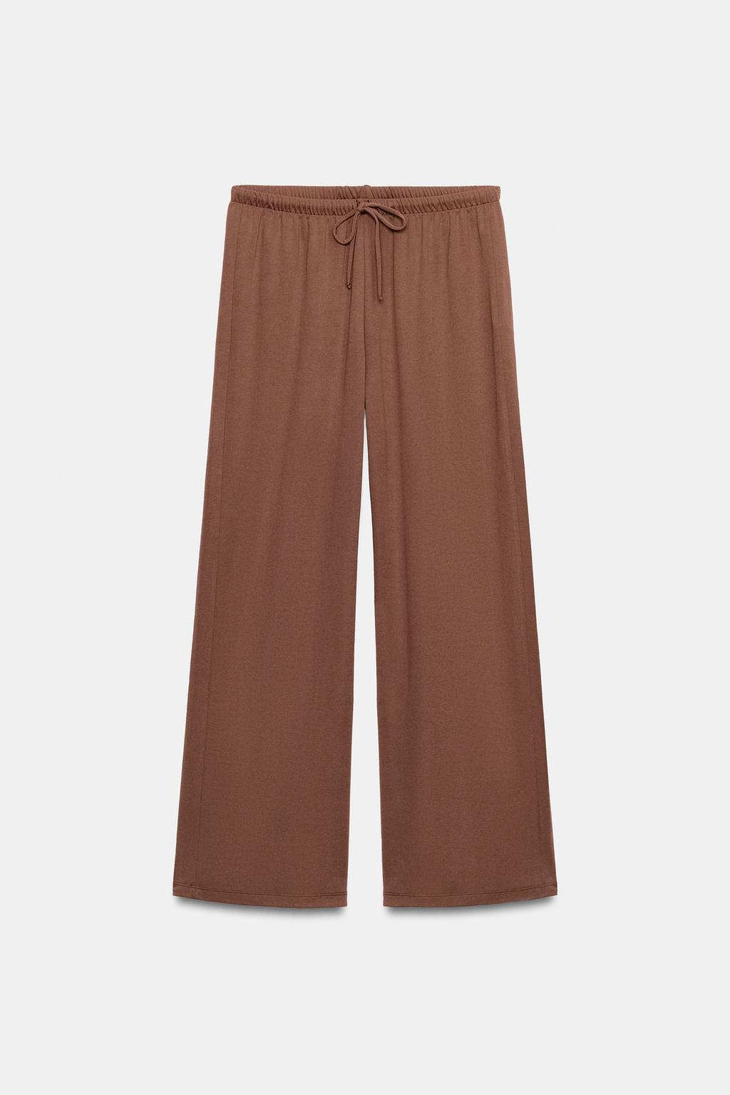 CONJUNTO PANTALON Y TOP FLUIDO ABERTURA ESPALDA