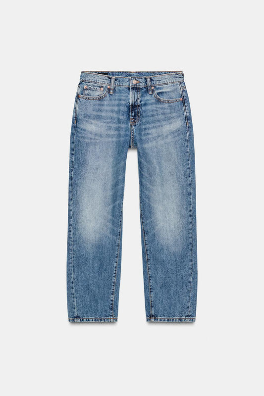 JEANS Z1975 CROPPED TIRO MEDIO