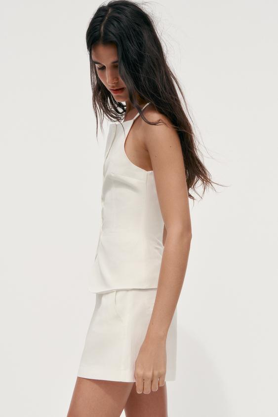 TOP CHALECO BOTONES - ZARA