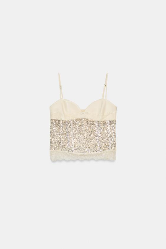 TOP CORSETERO LENTEJUELAS