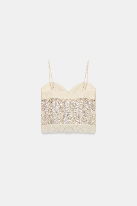 TOP CORSETERO LENTEJUELAS