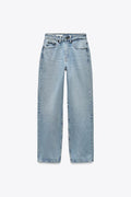 JEANS TRF MOM FIT TIRO ALTO - ZARA