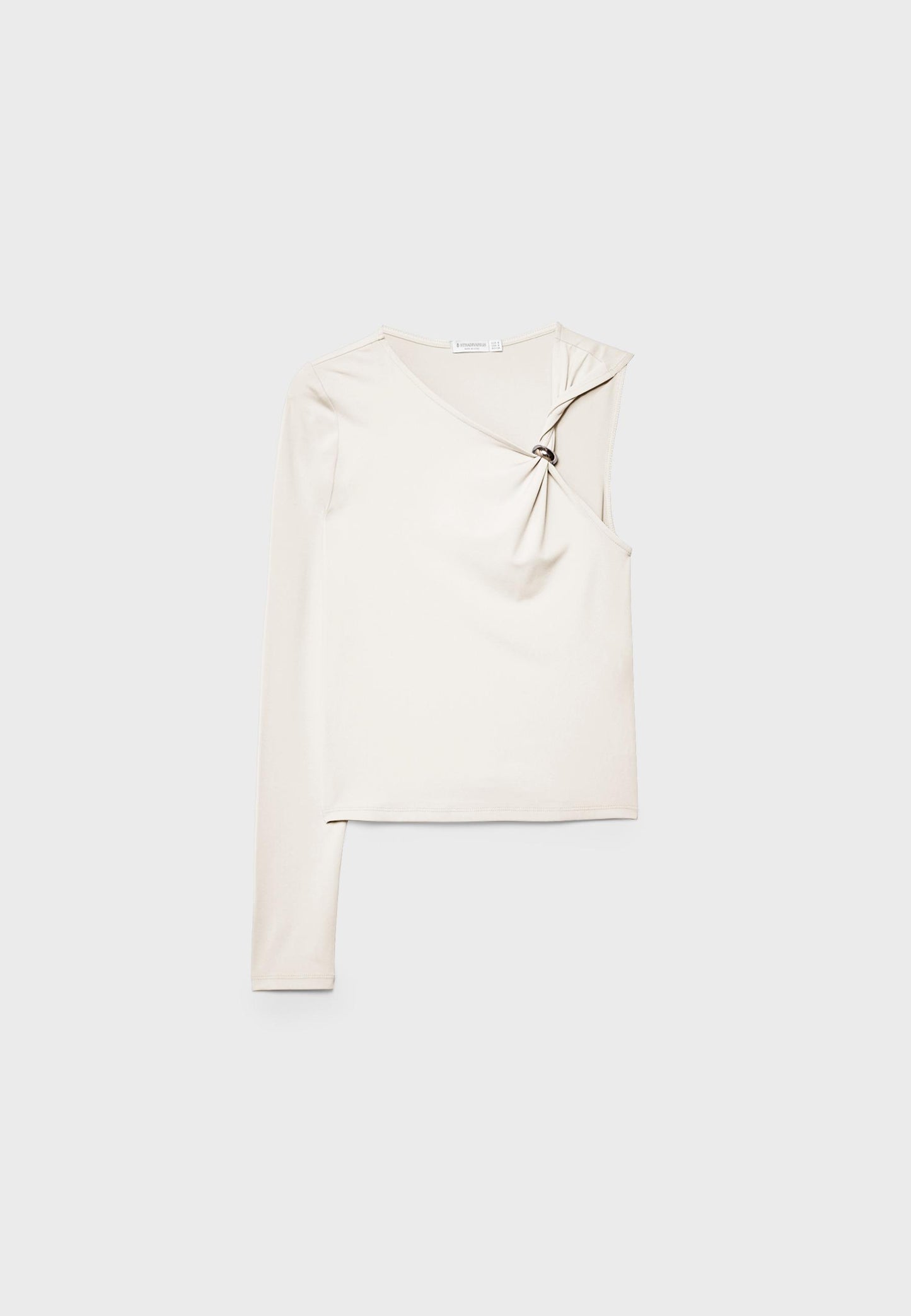 CAMISETA ASIMETRICA HEBILLA