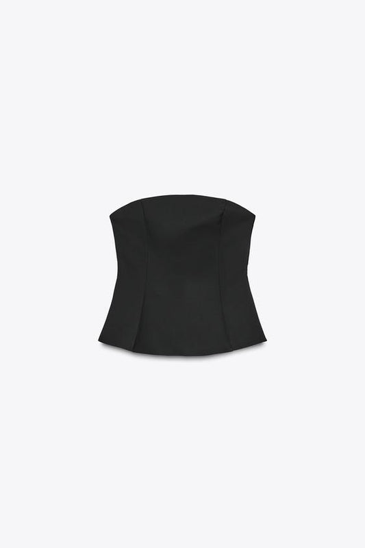 TOP PALABRA DE HONOR PEPLUM