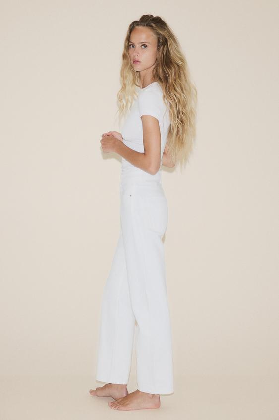 JEANS TRF MOM FIT TIRO ALTO - ZARA