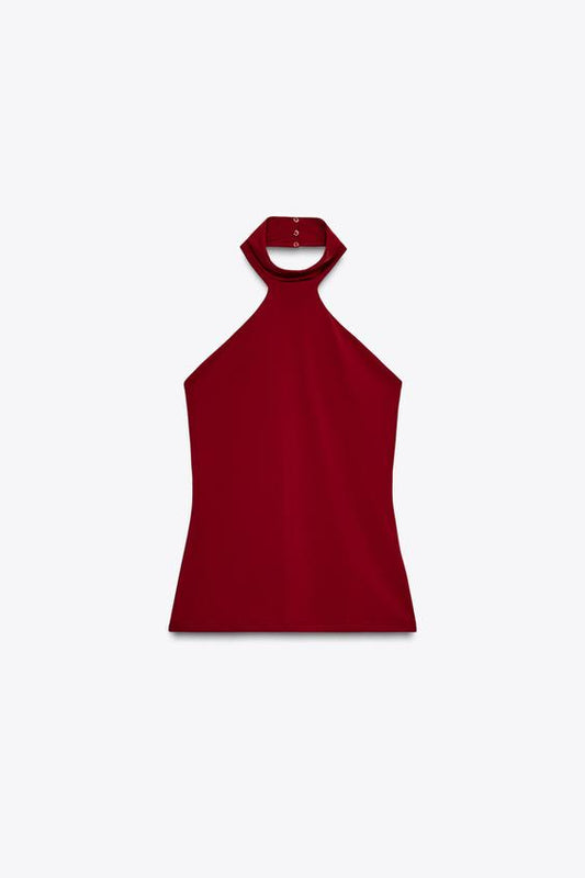 TOP HALTER POLIAMIDA