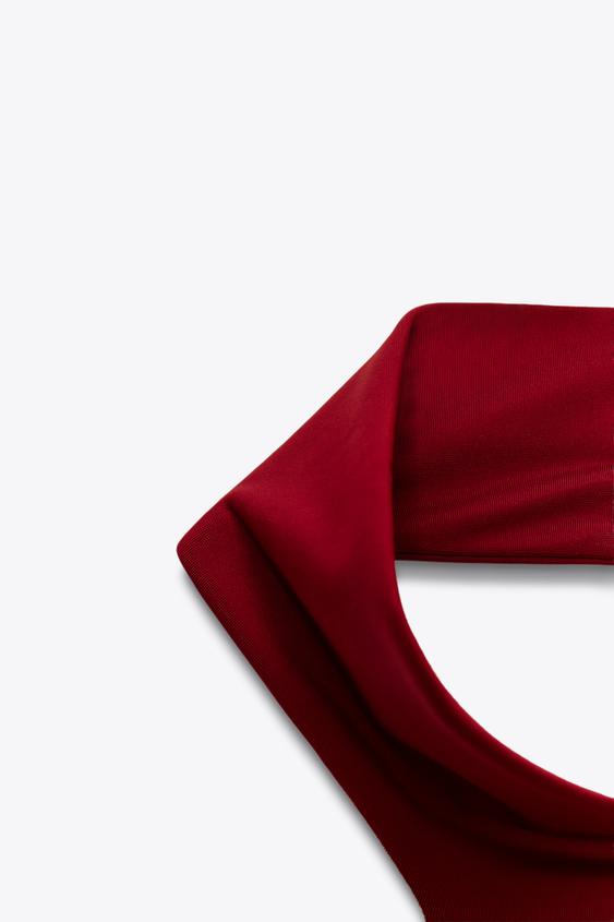 TOP HALTER POLIAMIDA - ZARA