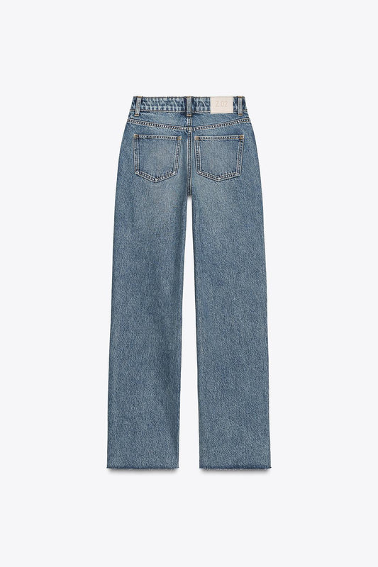 JEANS Z.02 STRAIGHT ANKLE TIRO ALTO