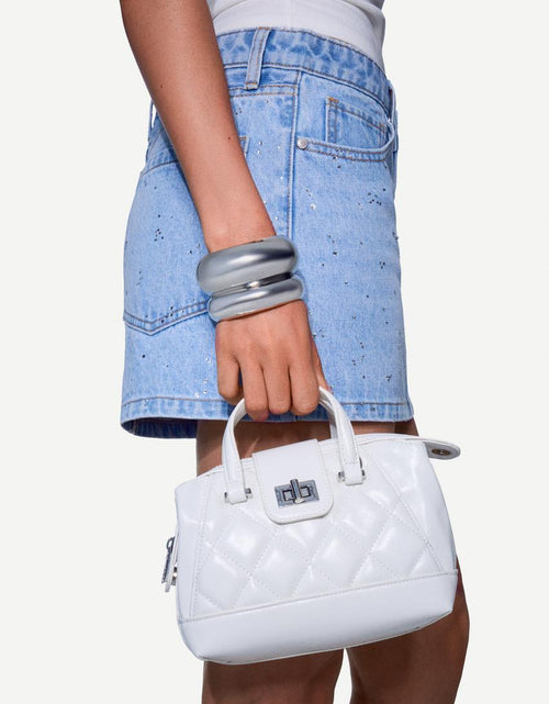 Bolso mini acolchado - Bershka