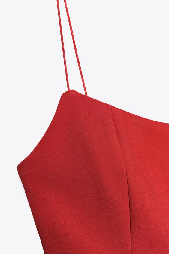 TOP ELÁSTICO PEPLUM - ZARA