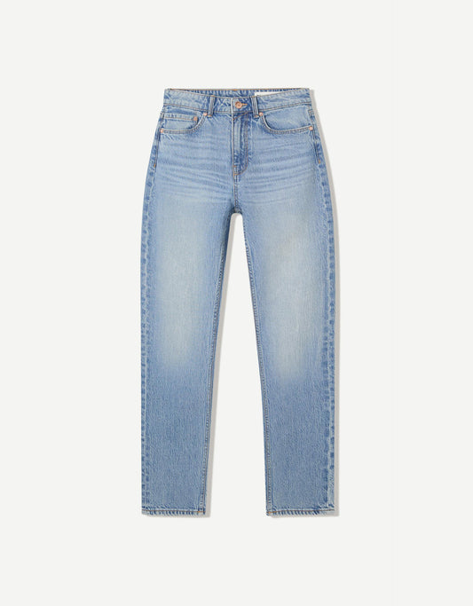 Jeans mom hi-rise confort