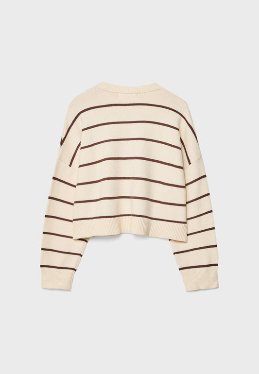 JERSEY PUNTO CROP RAYAS