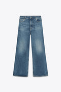 JEANS ZW COLLECTION WIDE LEG TIRO ALTO - ZARA