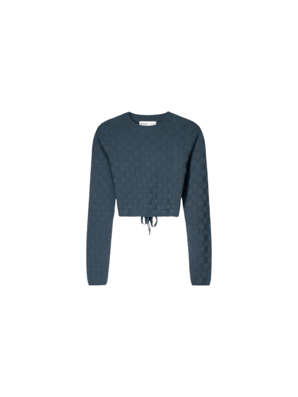 Jersey estructurada a cuadros - Bershka