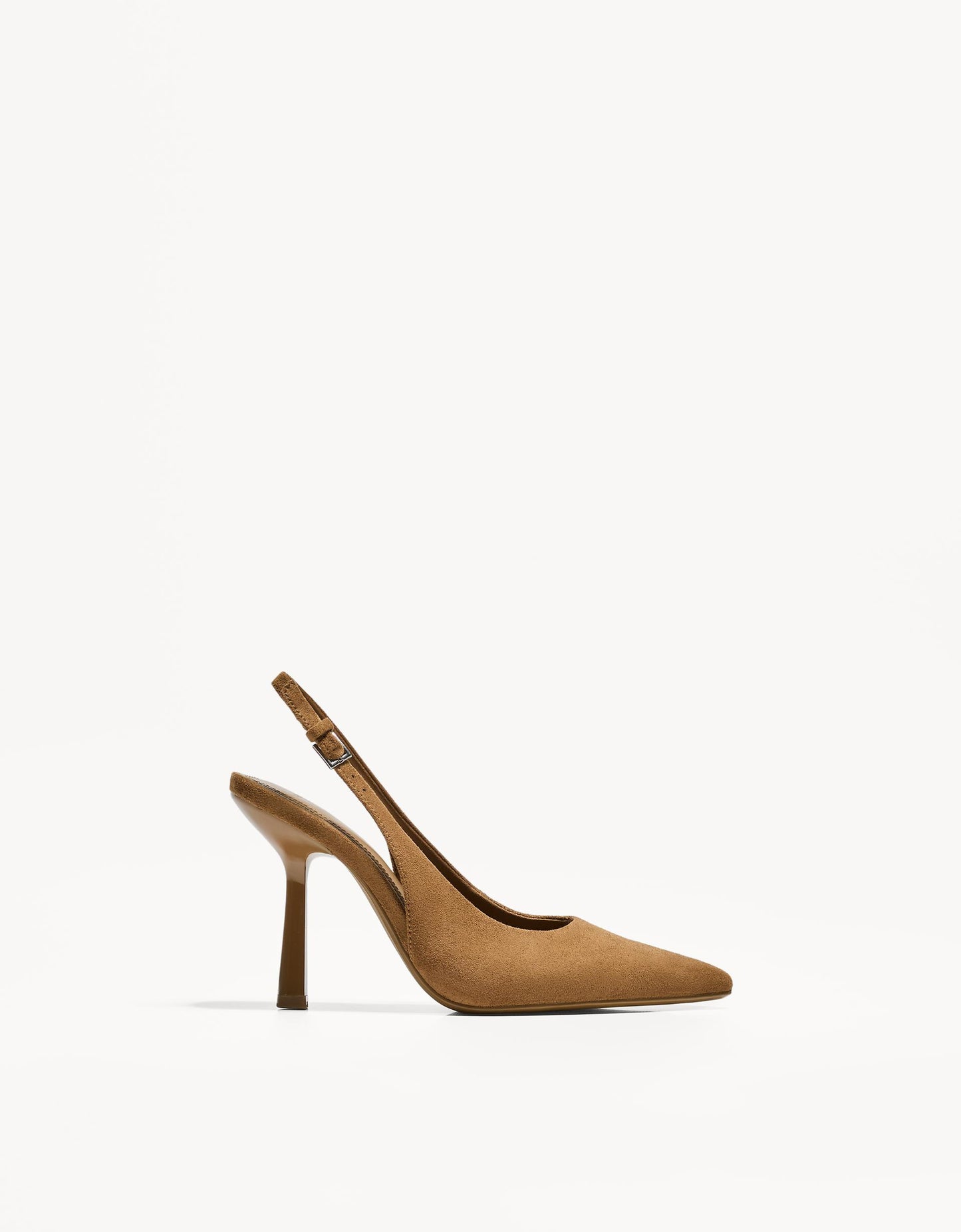 Zapato tacón destalonado