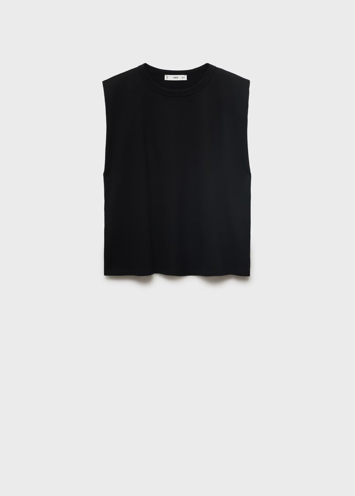 Camiseta hombreras manga corta
