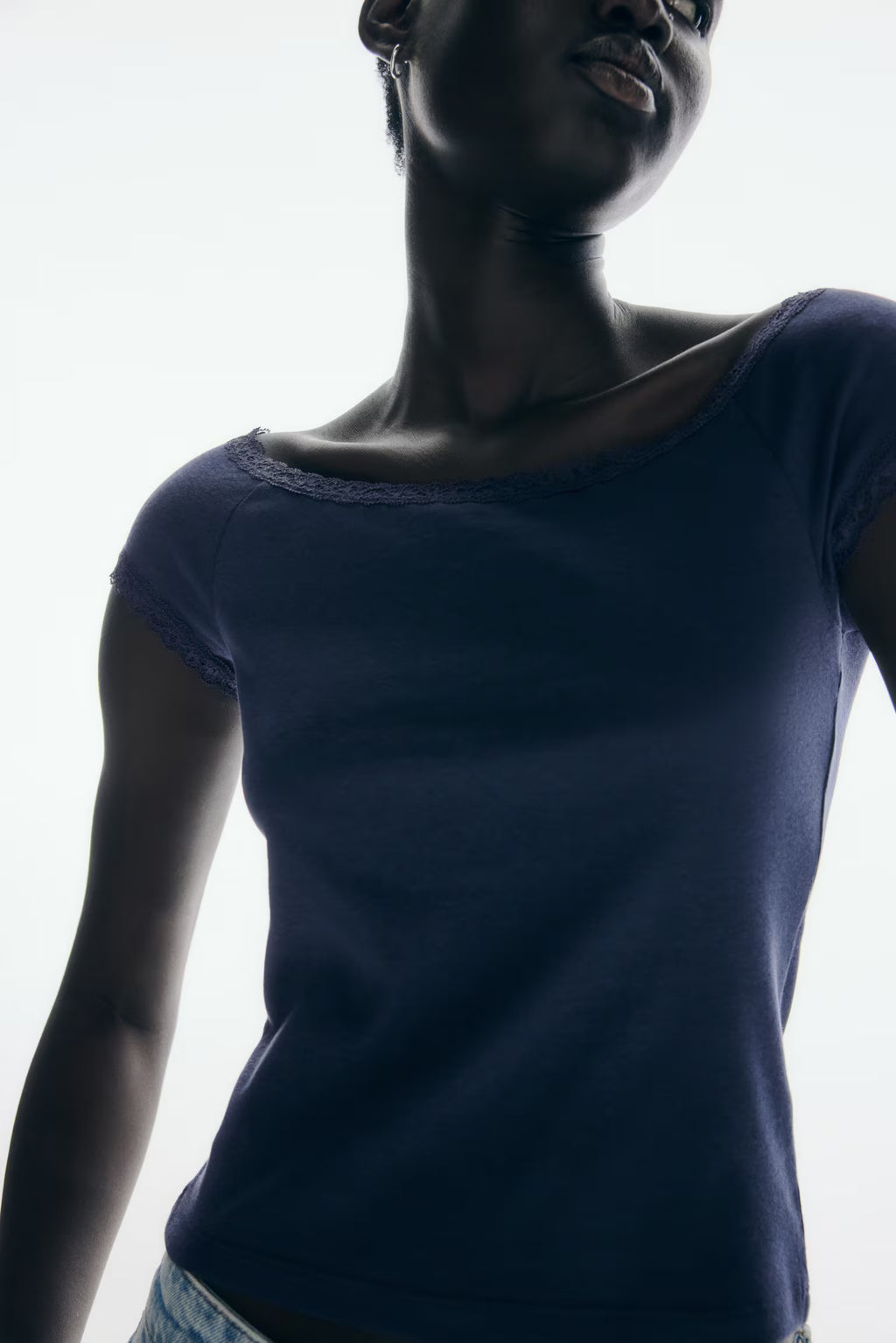 Top off-the-shoulder - H&M