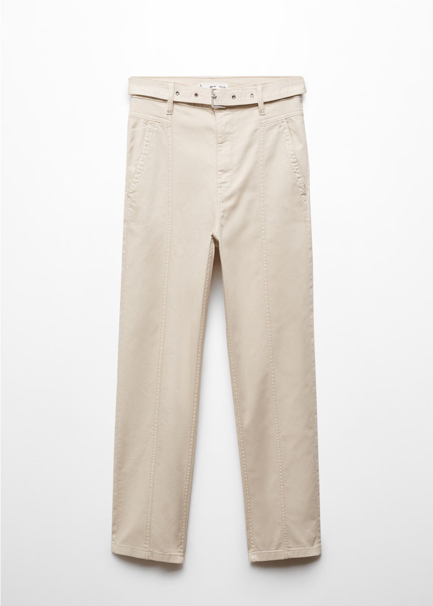 Jeans slouchy cinturón vuelta