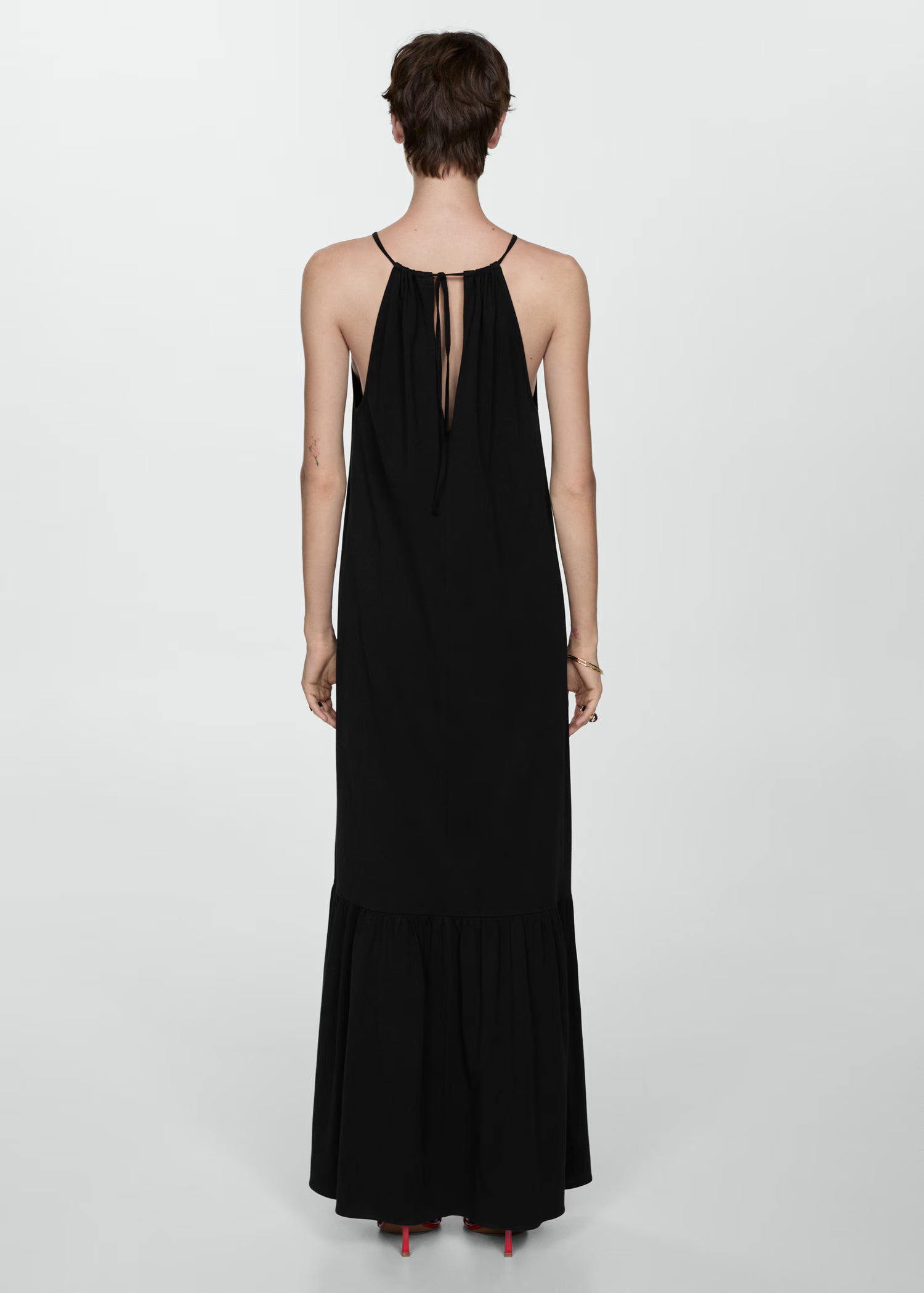 Vestido largo algodón - Mango