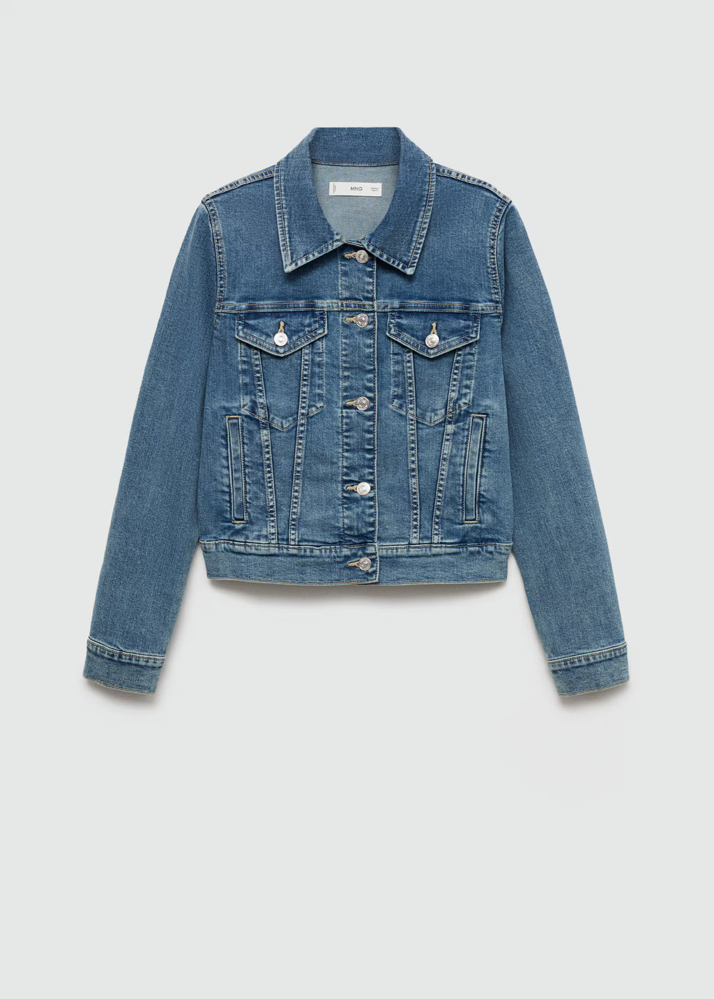 Cazadora vaquera bolsillos - Mango