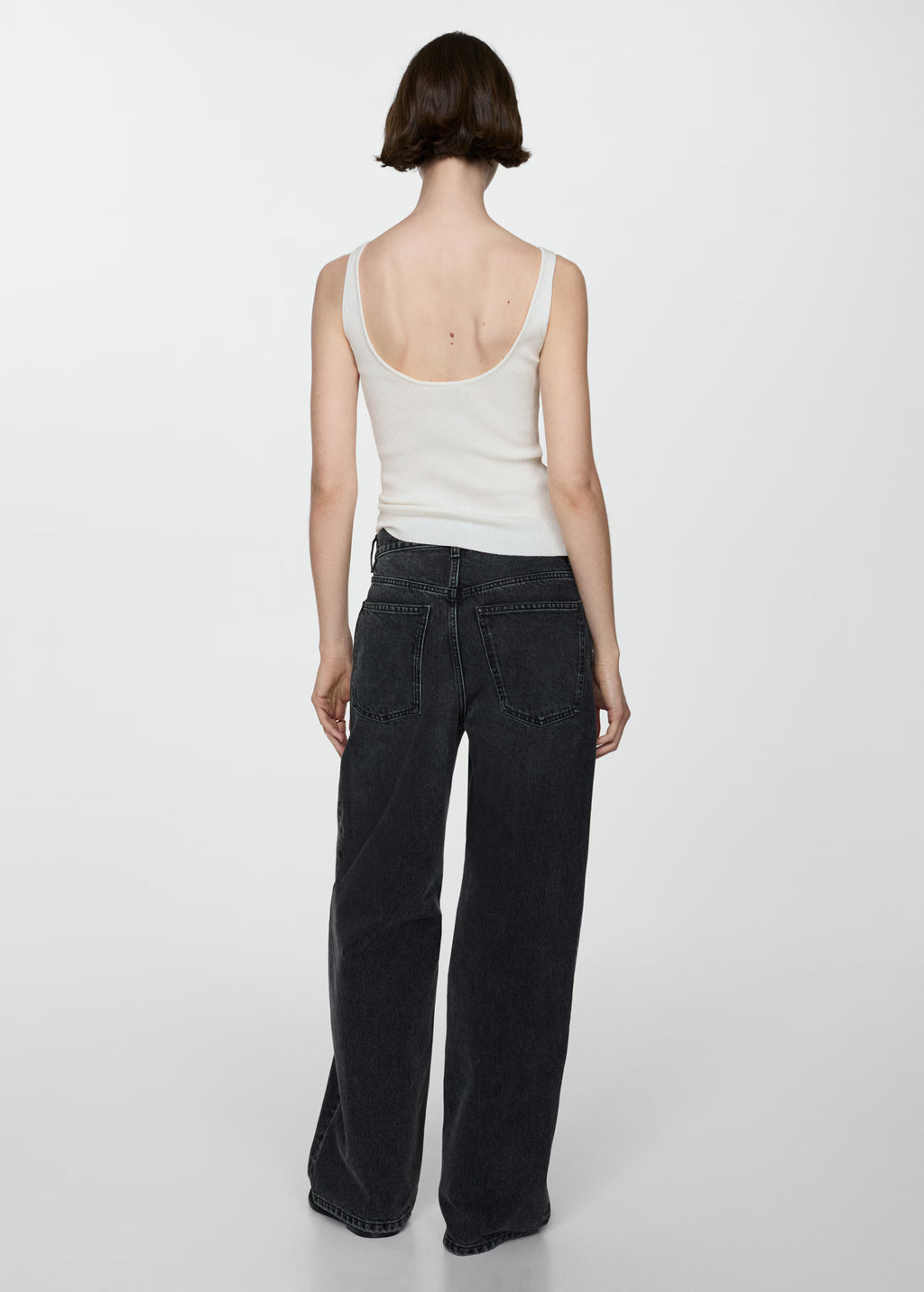 Top punto tirantes - Mango