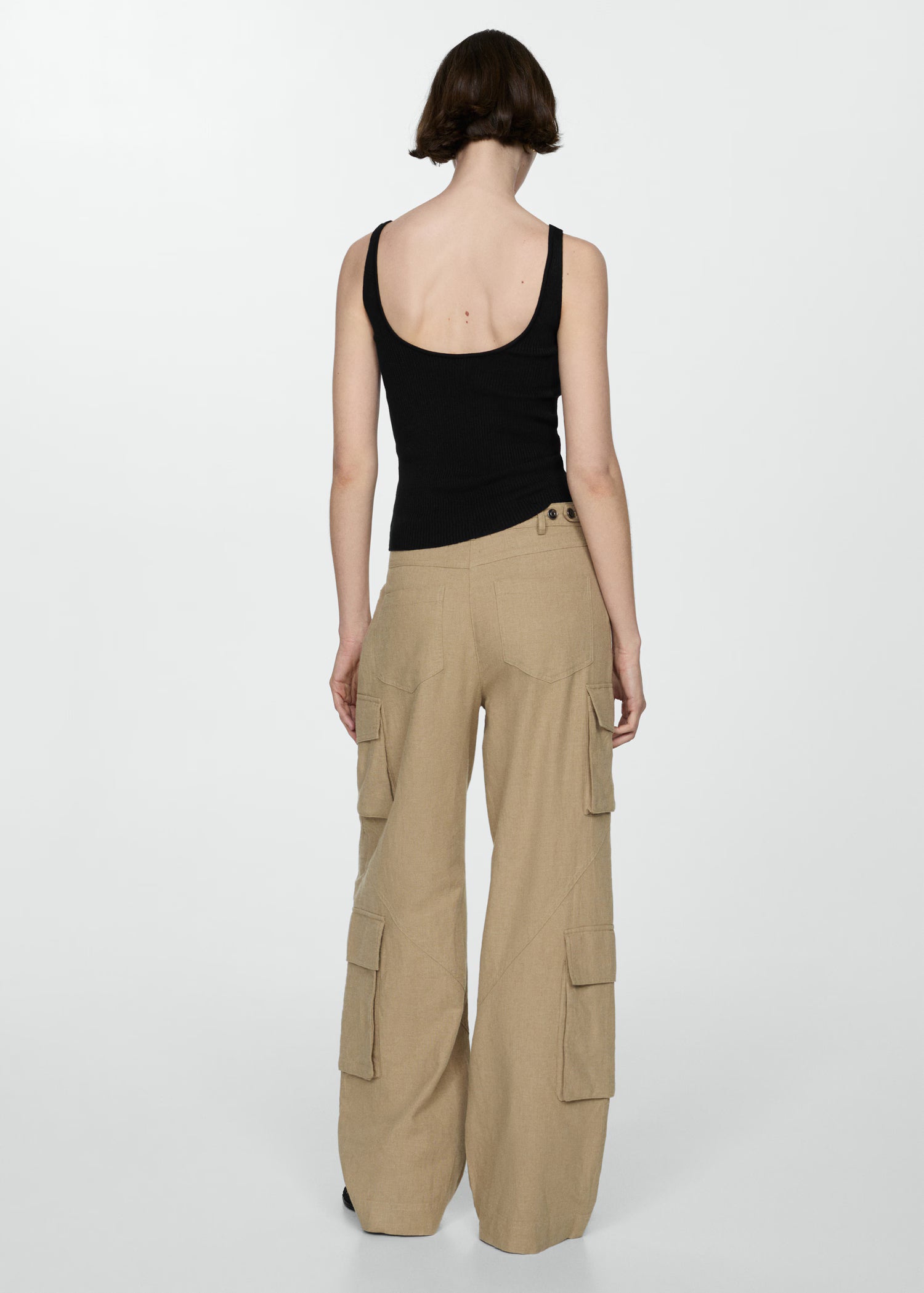 Top punto tirantes - Mango