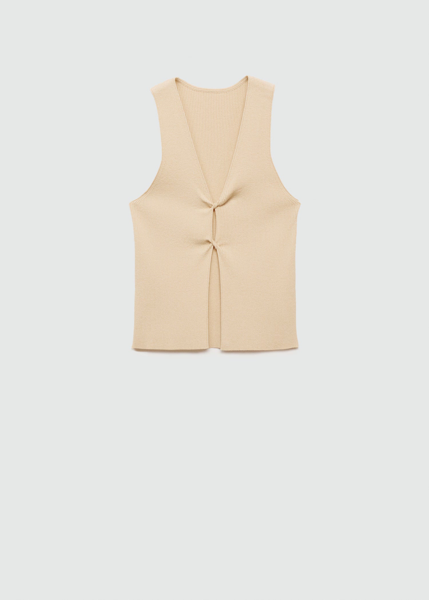 Top detalle abertura - Mango