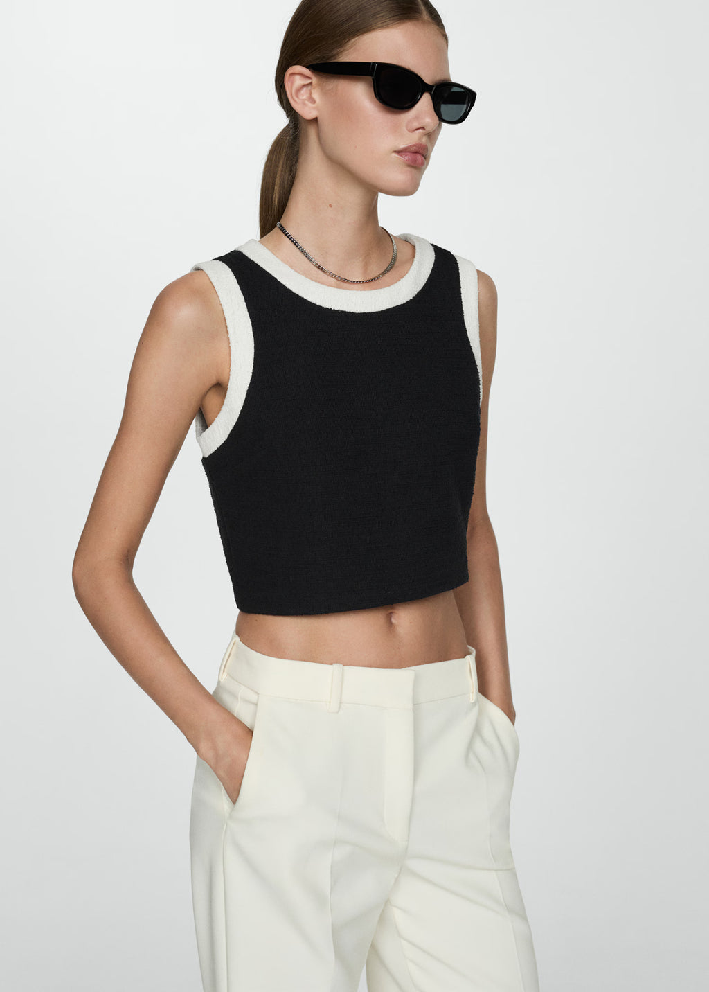 Top tweed crop - Mango