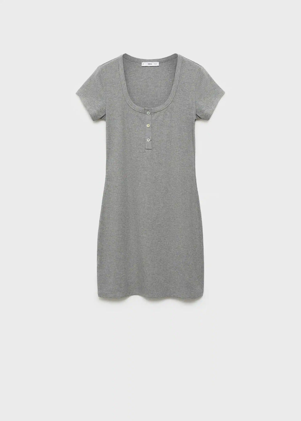 Vestido punto entallado - Mango