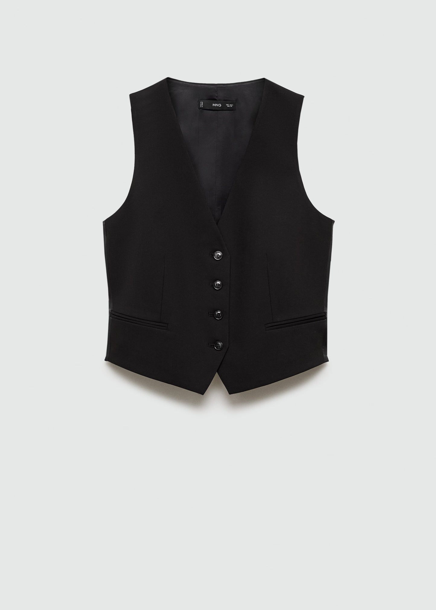 Chaleco traje botones