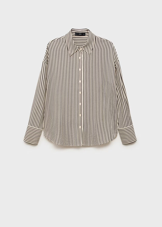 Camisa a rayas textura