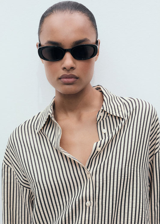 Camisa a rayas textura