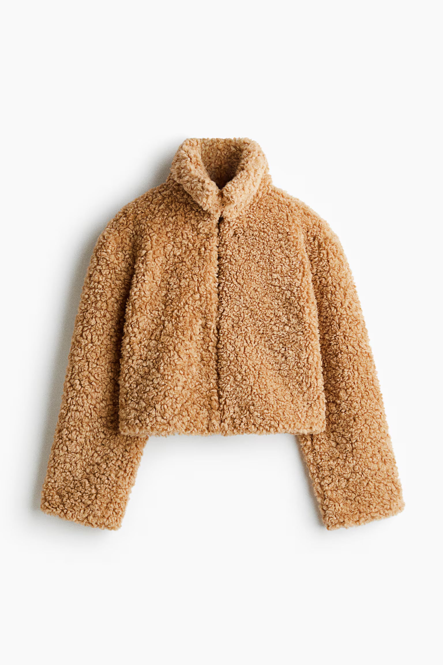 CHAQUETACROPPED DE BORREGUITO - H&M