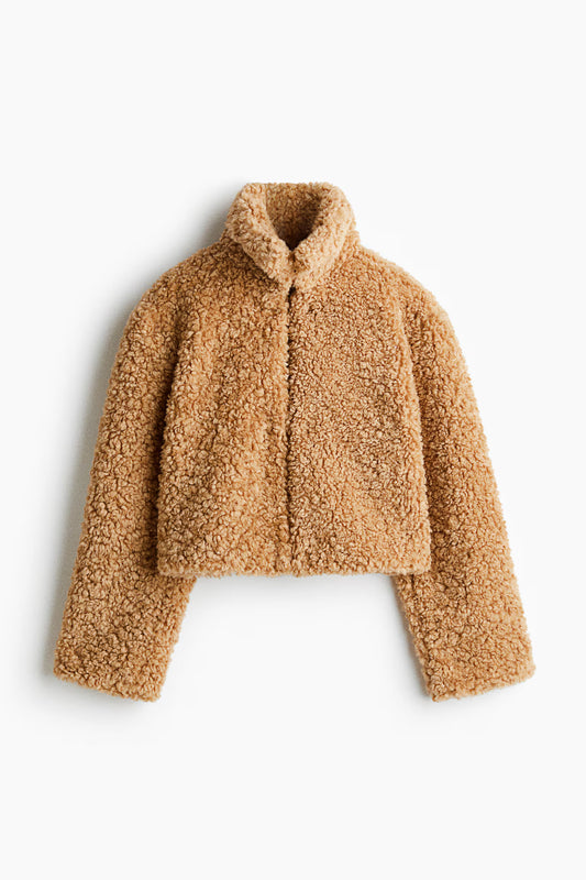CHAQUETACROPPED DE BORREGUITO