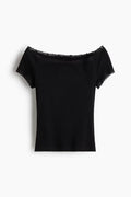 Top off-the-shoulder - H&M