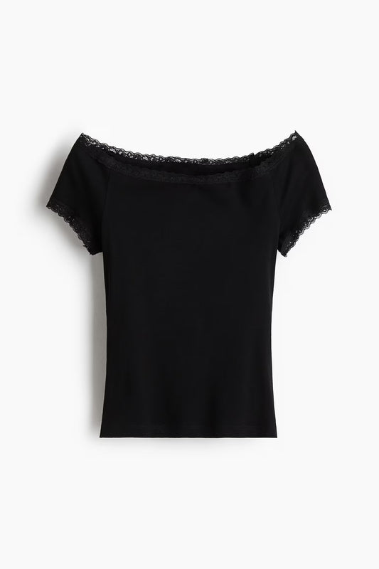 Top off-the-shoulder